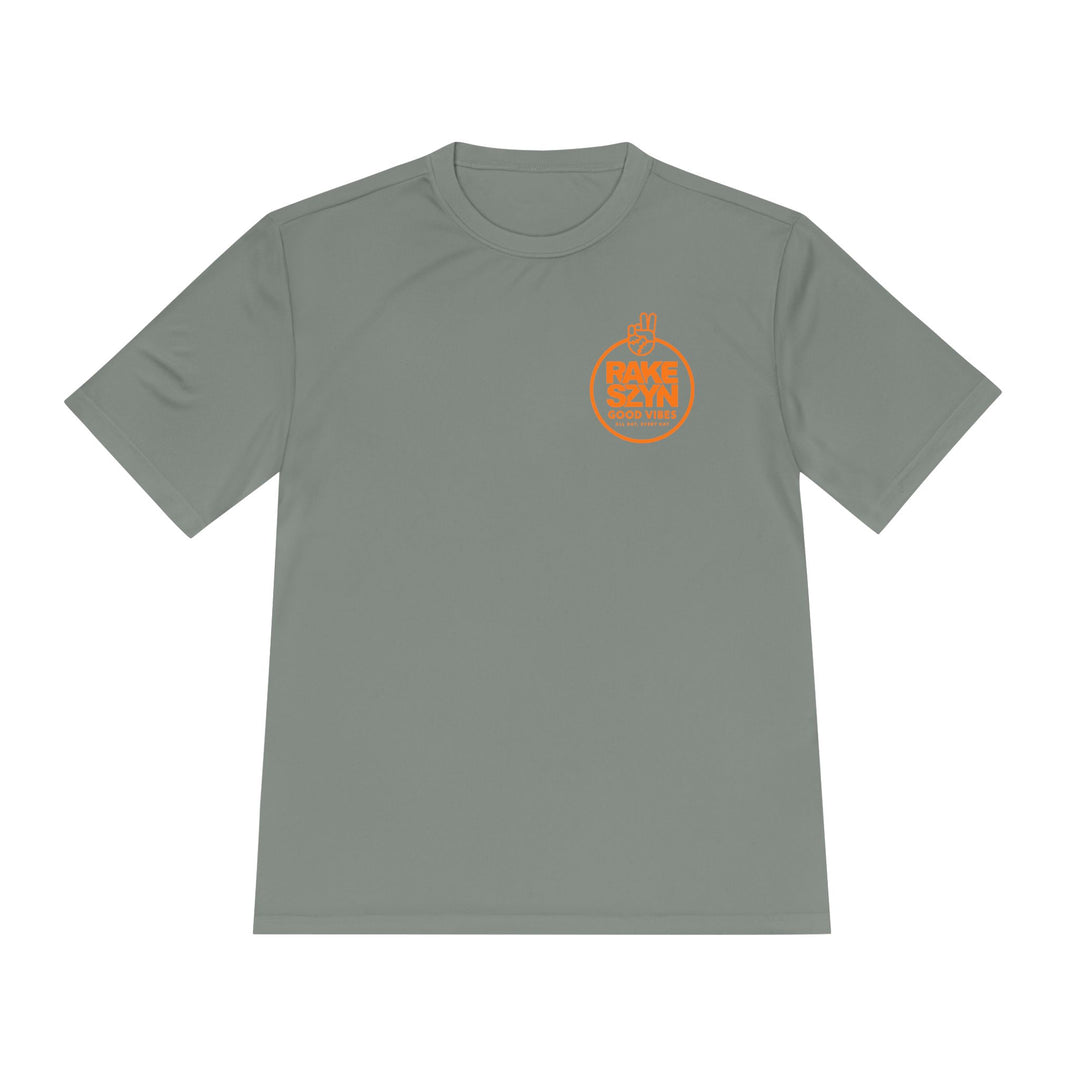 Rake SZYN Dry Fit Tee - Rake Baseball Company - RAKE BASEBALL | BASEBALL T-SHIRT | BASEBALL CLOTHING | GOOD VIBES ONLY