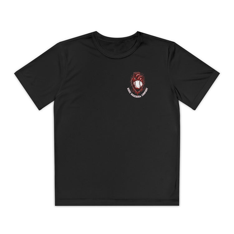 Kids My True Love Baseball Dry Fit Tee - Rake Baseball Company - RAKE BASEBALL | BASEBALL T-SHIRT | BASEBALL CLOTHING | GOOD VIBES ONLY