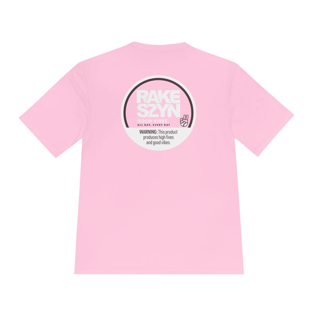 Rake SZYN Dry Fit Tee - Rake Baseball Company - RAKE BASEBALL | BASEBALL T-SHIRT | BASEBALL CLOTHING | GOOD VIBES ONLY