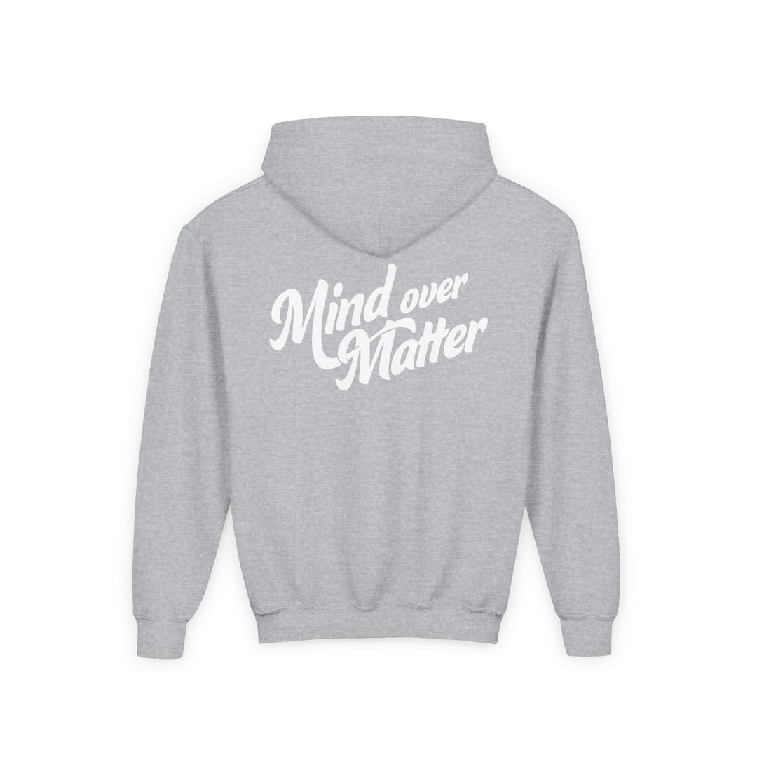Kids Mind Over Matter Hoodie - Rake Baseball Company - RAKE BASEBALL | BASEBALL T-SHIRT | BASEBALL CLOTHING | GOOD VIBES ONLY