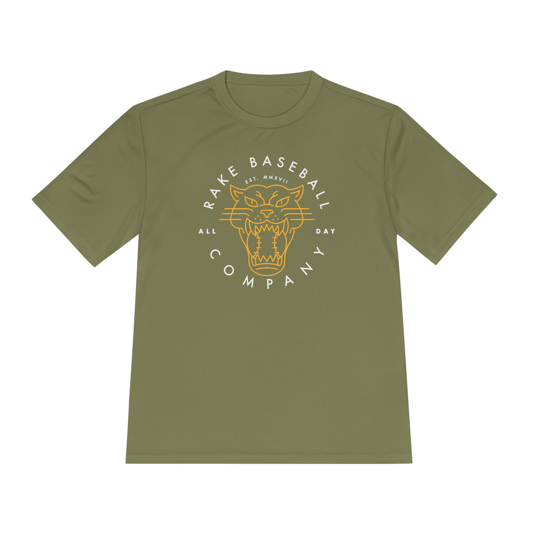 Rake Hellcat Dry Fit Tee - Rake Baseball Company - RAKE BASEBALL | BASEBALL T-SHIRT | BASEBALL CLOTHING | GOOD VIBES ONLY