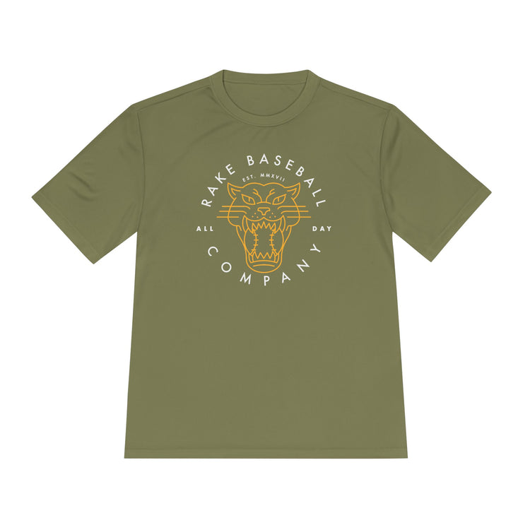 Rake Hellcat Dry Fit Tee - Rake Baseball Company - RAKE BASEBALL | BASEBALL T-SHIRT | BASEBALL CLOTHING | GOOD VIBES ONLY
