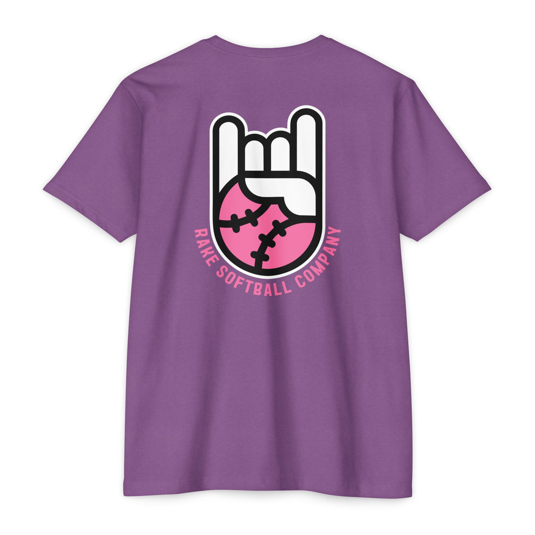Rake Softball Company Tee - Rake Baseball Company - RAKE BASEBALL | BASEBALL T-SHIRT | BASEBALL CLOTHING | GOOD VIBES ONLY