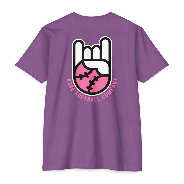Rake Softball Company Tee - Rake Baseball Company - RAKE BASEBALL | BASEBALL T-SHIRT | BASEBALL CLOTHING | GOOD VIBES ONLY