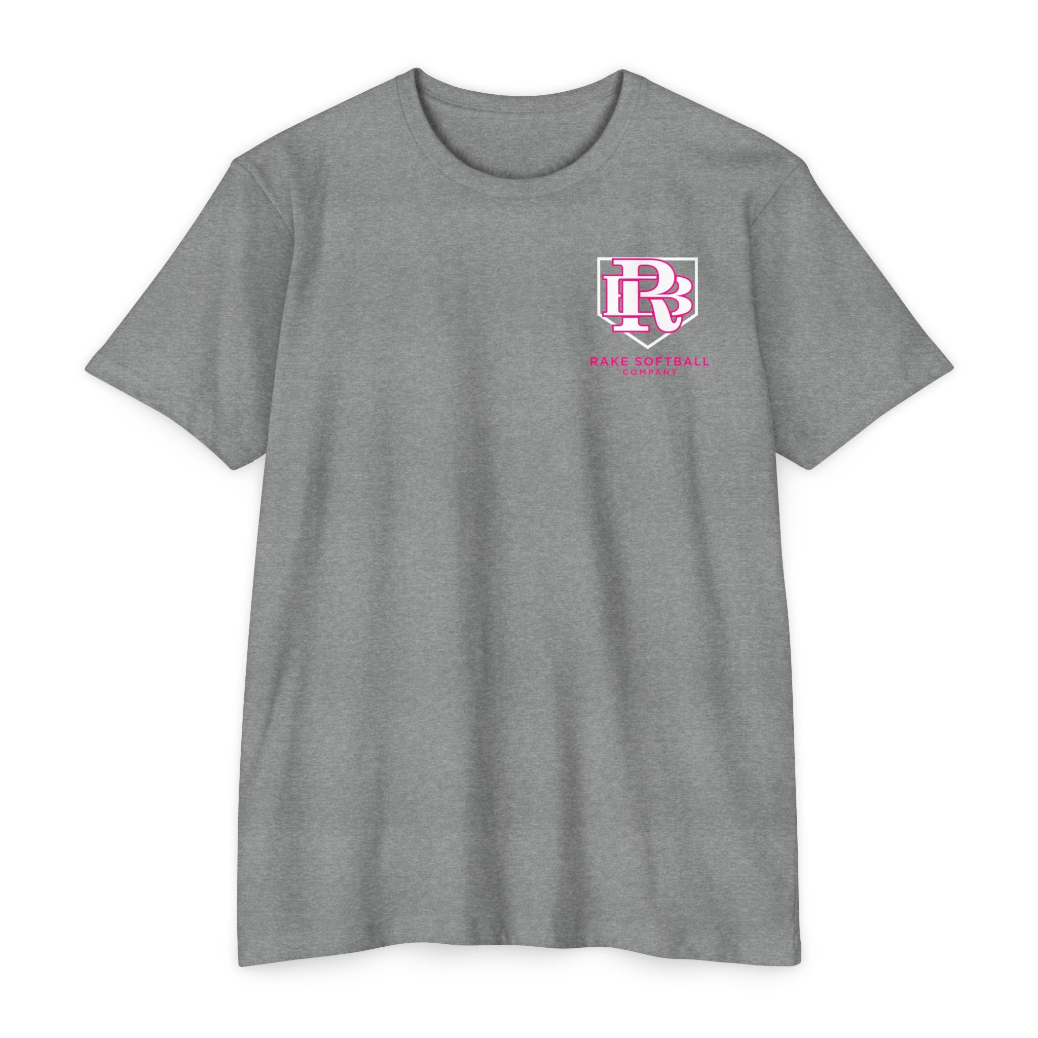 RB Homeplate Softball Tee - Rake Baseball Company - RAKE BASEBALL | BASEBALL T-SHIRT | BASEBALL CLOTHING | GOOD VIBES ONLY
