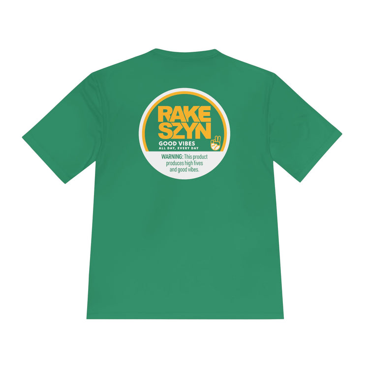 Rake SZYN Dry Fit Tee - Rake Baseball Company - RAKE BASEBALL | BASEBALL T-SHIRT | BASEBALL CLOTHING | GOOD VIBES ONLY