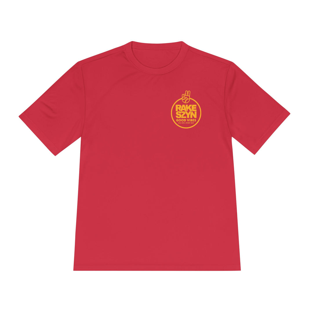 Rake SZYN Dry Fit Tee - Rake Baseball Company - RAKE BASEBALL | BASEBALL T-SHIRT | BASEBALL CLOTHING | GOOD VIBES ONLY