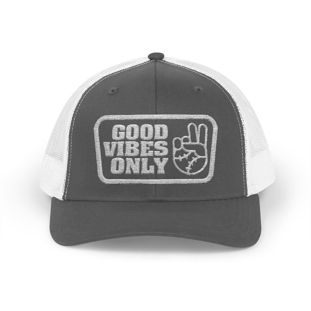 Good Vibes Only Snapback Trucker Cap