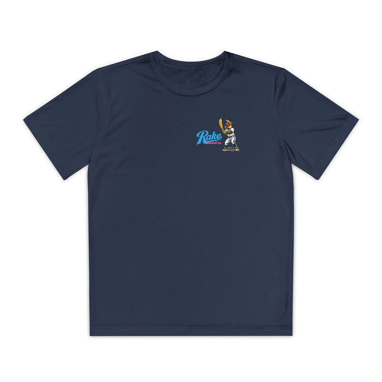 Kids Party Animals Inspired Dry Fit Tee - Rake Baseball Company - RAKE BASEBALL | BASEBALL T-SHIRT | BASEBALL CLOTHING | GOOD VIBES ONLY