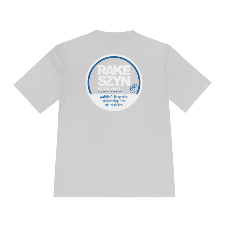 Rake SZYN Dry Fit Tee - Rake Baseball Company - RAKE BASEBALL | BASEBALL T-SHIRT | BASEBALL CLOTHING | GOOD VIBES ONLY