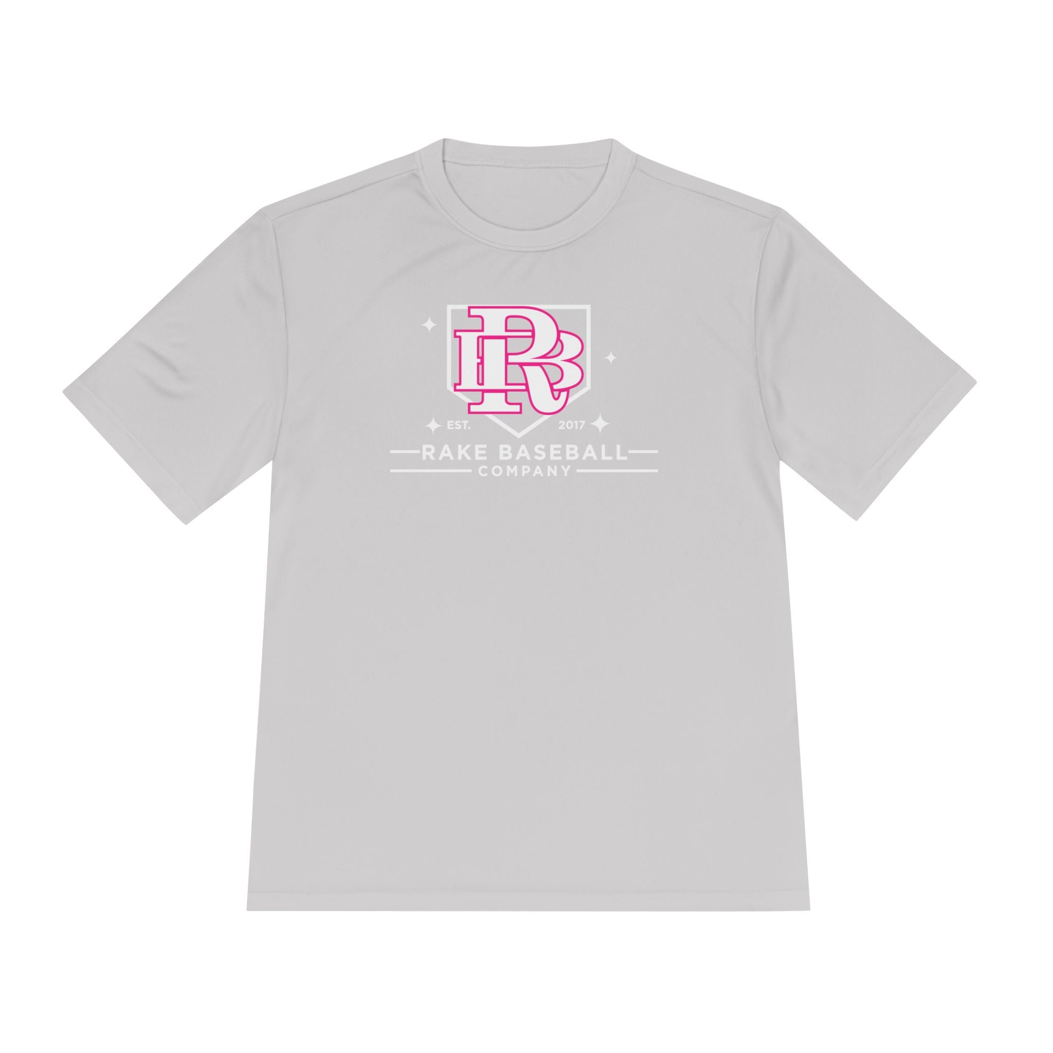 Rake Baseball Homeplate Tee Dry Fit Tee - Rake Baseball Company - RAKE BASEBALL | BASEBALL T-SHIRT | BASEBALL CLOTHING | GOOD VIBES ONLY