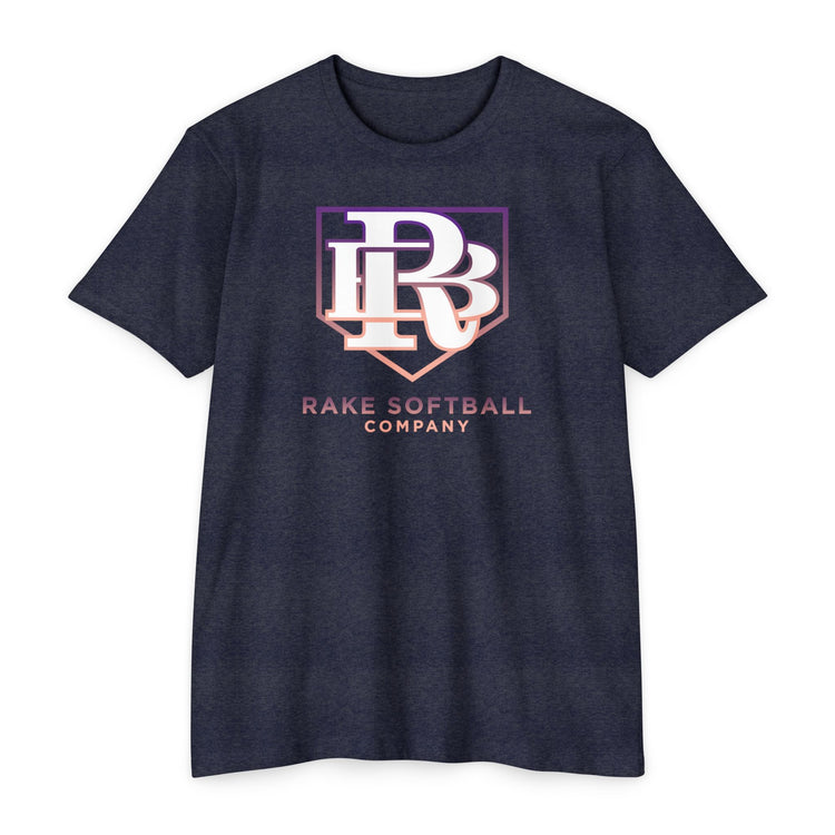 RB Homeplate Softball Tee - Rake Baseball Company - RAKE BASEBALL | BASEBALL T-SHIRT | BASEBALL CLOTHING | GOOD VIBES ONLY