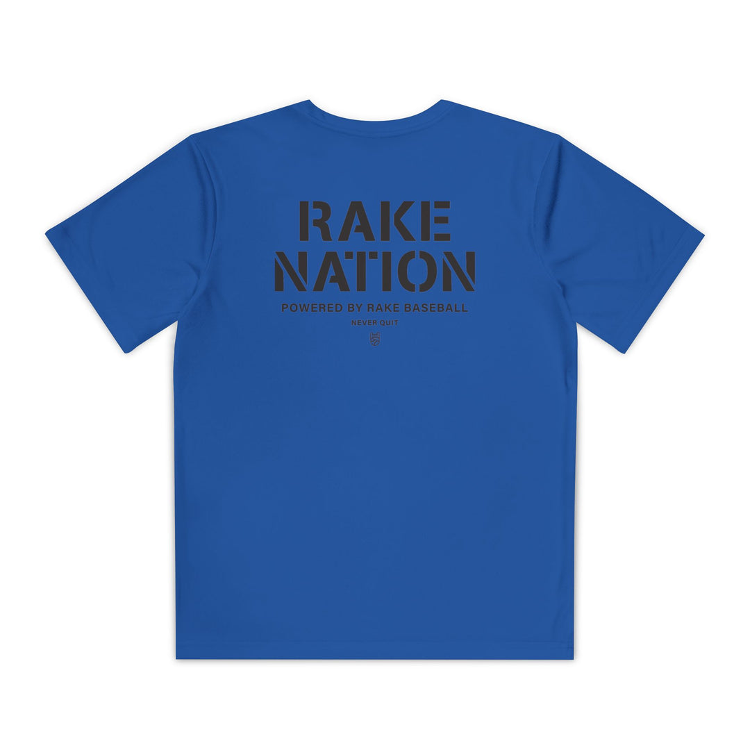 Kids Rake Nation Dry Fit Tee