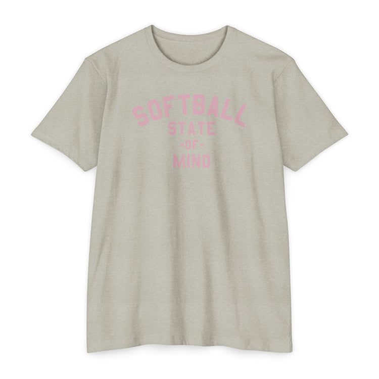 Softball State Of Mind Tee - Rake Baseball Company - RAKE BASEBALL | BASEBALL T-SHIRT | BASEBALL CLOTHING | GOOD VIBES ONLY