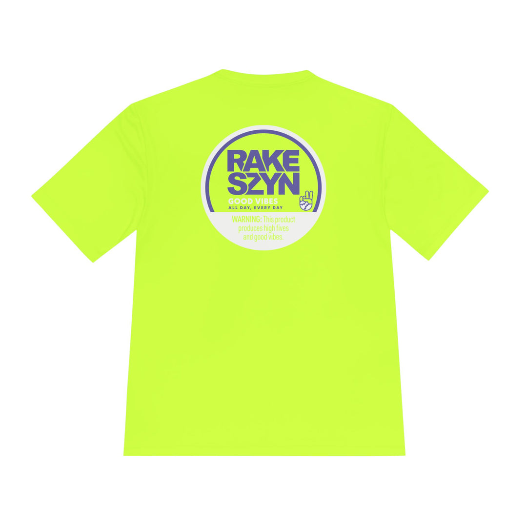 Rake SZYN Dry Fit Tee - Rake Baseball Company - RAKE BASEBALL | BASEBALL T-SHIRT | BASEBALL CLOTHING | GOOD VIBES ONLY