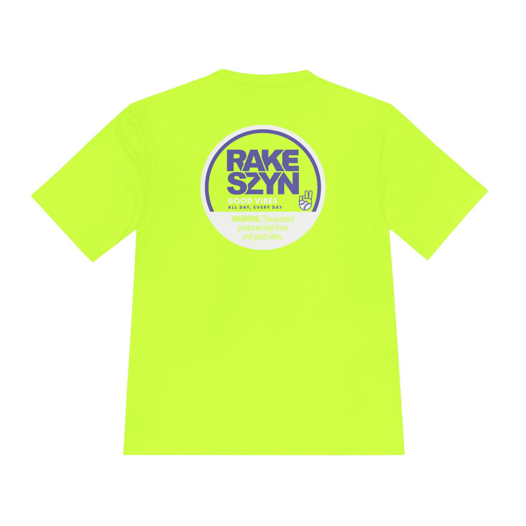 Rake SZYN Dry Fit Tee - Rake Baseball Company - RAKE BASEBALL | BASEBALL T-SHIRT | BASEBALL CLOTHING | GOOD VIBES ONLY