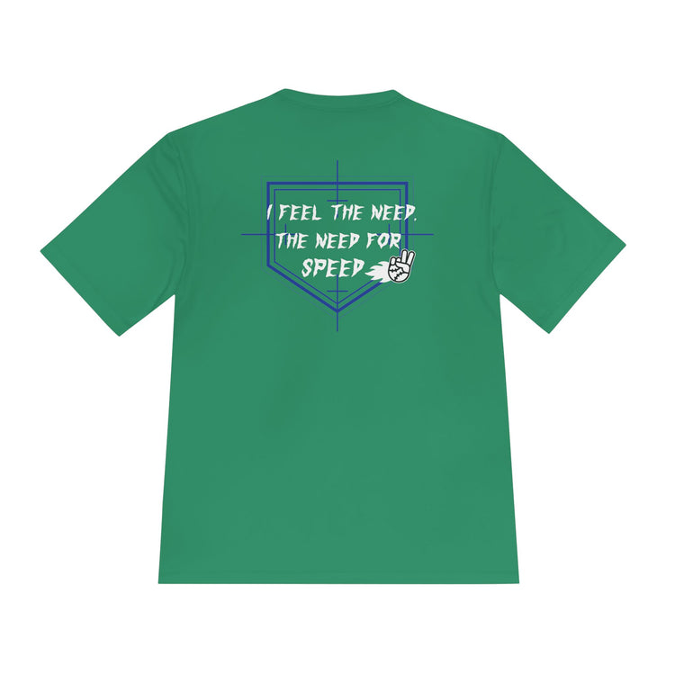 Rake Need For Speed Tee Dry Fit Tee - Rake Baseball Company - RAKE BASEBALL | BASEBALL T-SHIRT | BASEBALL CLOTHING | GOOD VIBES ONLY
