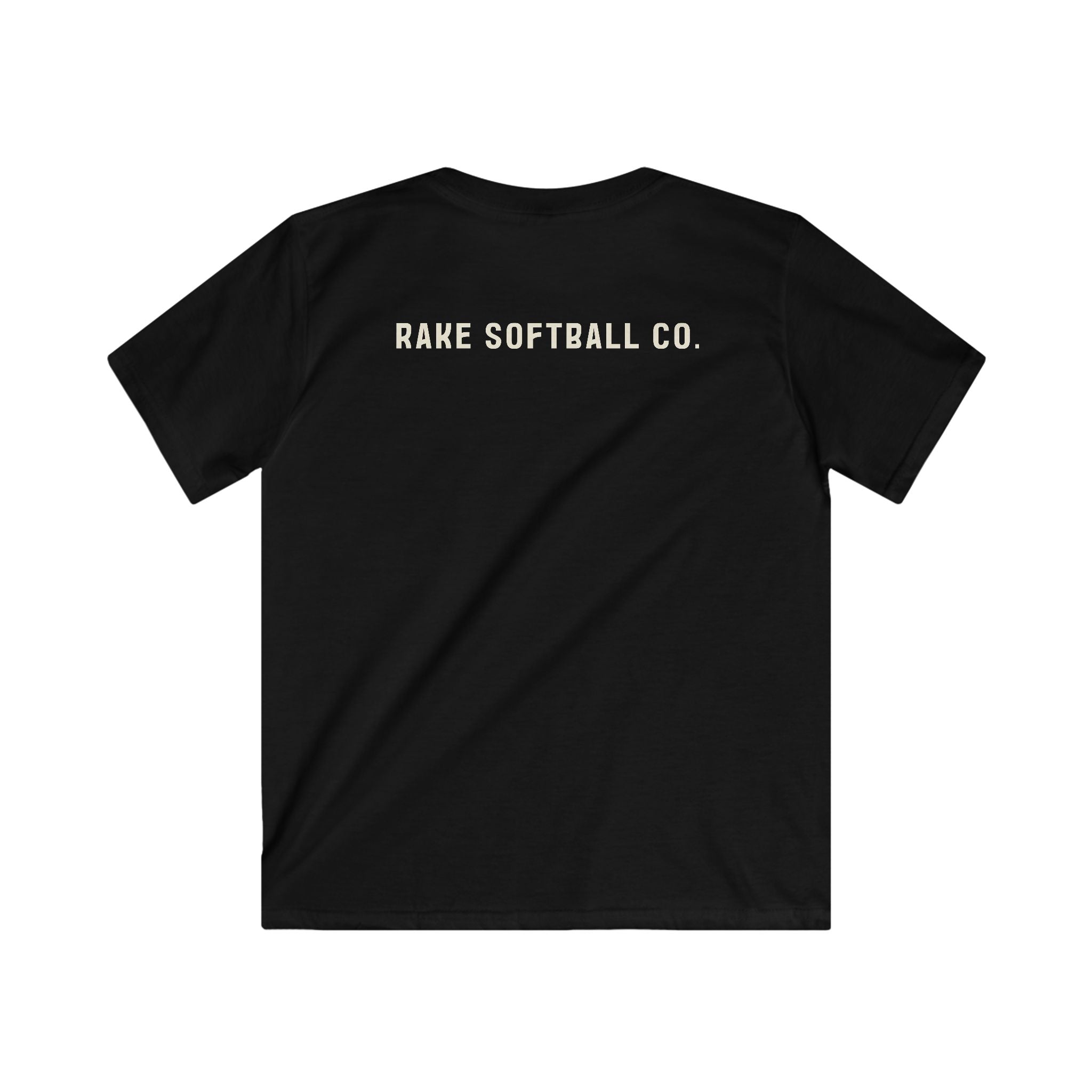 Kids Built To Rake Softball Tee - Rake Baseball Company - RAKE BASEBALL | BASEBALL T-SHIRT | BASEBALL CLOTHING | GOOD VIBES ONLY