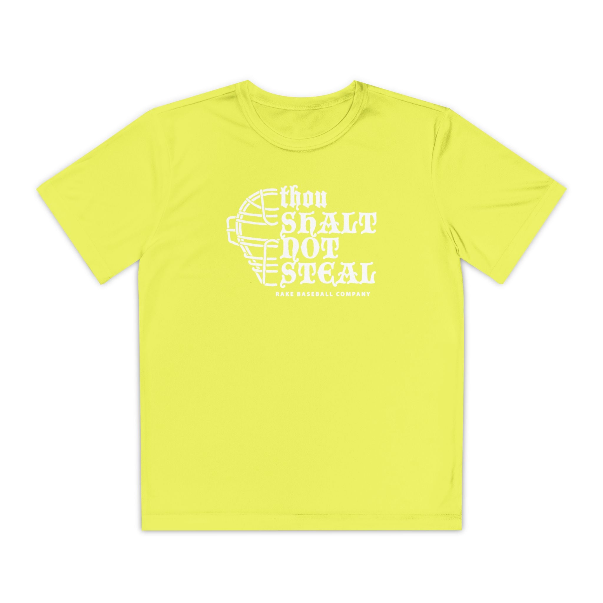Kids Thou Shalt Not Steal Fit Tee - Rake Baseball Company - RAKE BASEBALL | BASEBALL T-SHIRT | BASEBALL CLOTHING | GOOD VIBES ONLY