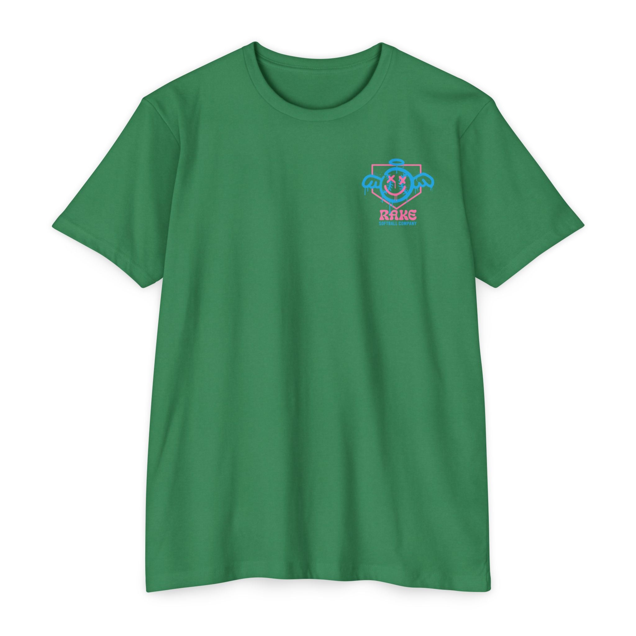 She Angel Drip Softball Tee - Rake Baseball Company - RAKE BASEBALL | BASEBALL T-SHIRT | BASEBALL CLOTHING | GOOD VIBES ONLY