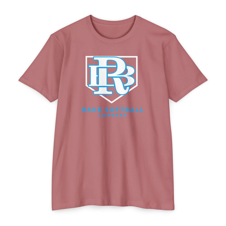RB Homeplate Softball Tee - Rake Baseball Company - RAKE BASEBALL | BASEBALL T-SHIRT | BASEBALL CLOTHING | GOOD VIBES ONLY