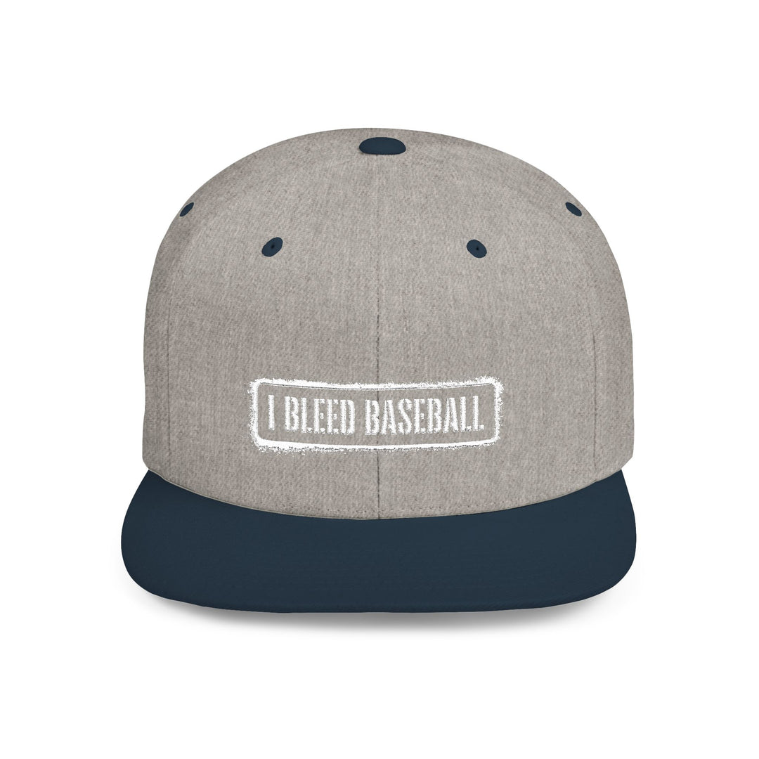 I Bleed Baseball Snapback Hat