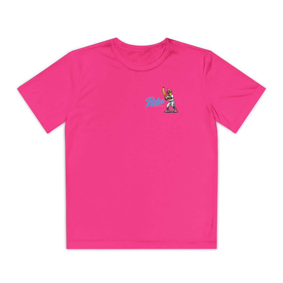 Kids Party Animals Inspired Dry Fit Tee - Rake Baseball Company - RAKE BASEBALL | BASEBALL T-SHIRT | BASEBALL CLOTHING | GOOD VIBES ONLY