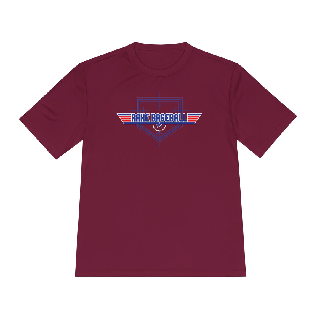 Rake Need For Speed Tee Dry Fit Tee - Rake Baseball Company - RAKE BASEBALL | BASEBALL T-SHIRT | BASEBALL CLOTHING | GOOD VIBES ONLY