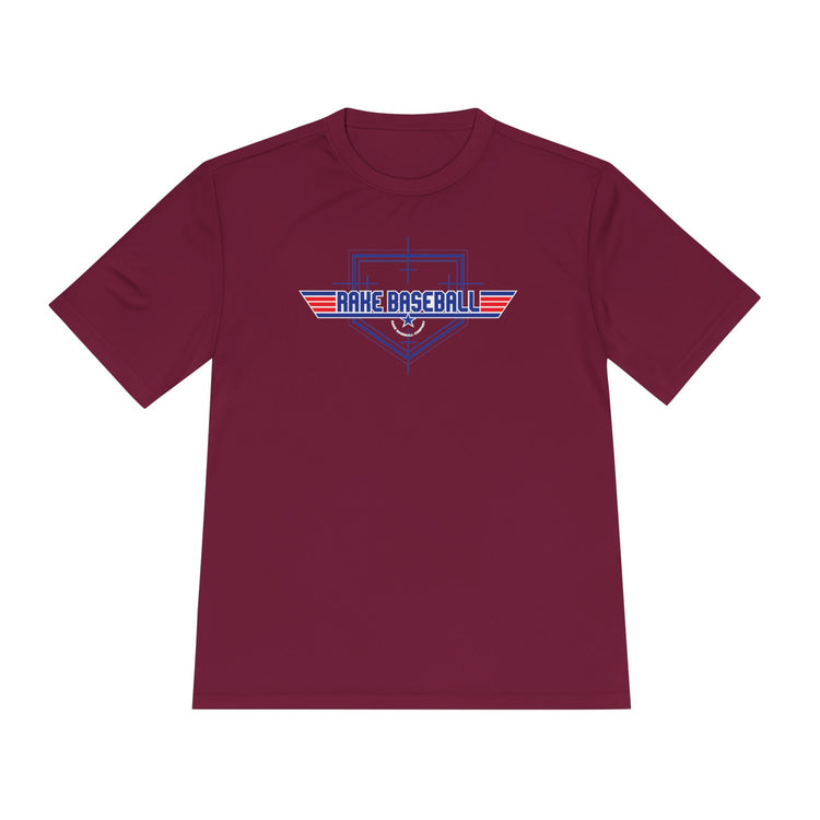 Rake Need For Speed Tee Dry Fit Tee - Rake Baseball Company - RAKE BASEBALL | BASEBALL T-SHIRT | BASEBALL CLOTHING | GOOD VIBES ONLY