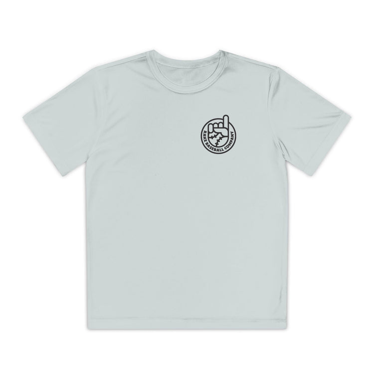 Kids One Day or Day One Dry Fit Tee - Rake Baseball Company - RAKE BASEBALL | BASEBALL T-SHIRT | BASEBALL CLOTHING | GOOD VIBES ONLY