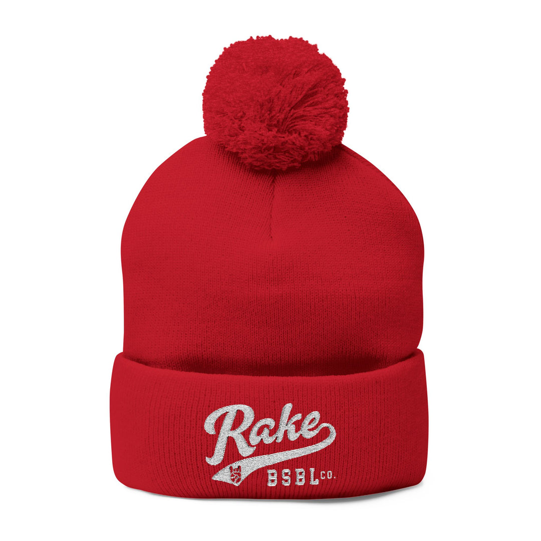 Rake Script Pom-Pom Beanie