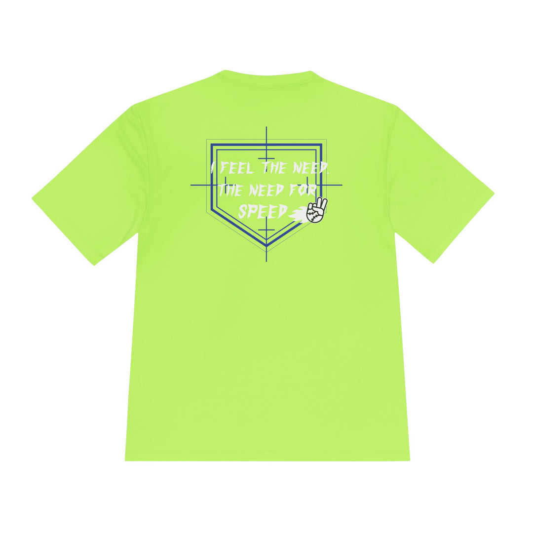 Rake Need For Speed Tee Dry Fit Tee - Rake Baseball Company - RAKE BASEBALL | BASEBALL T-SHIRT | BASEBALL CLOTHING | GOOD VIBES ONLY