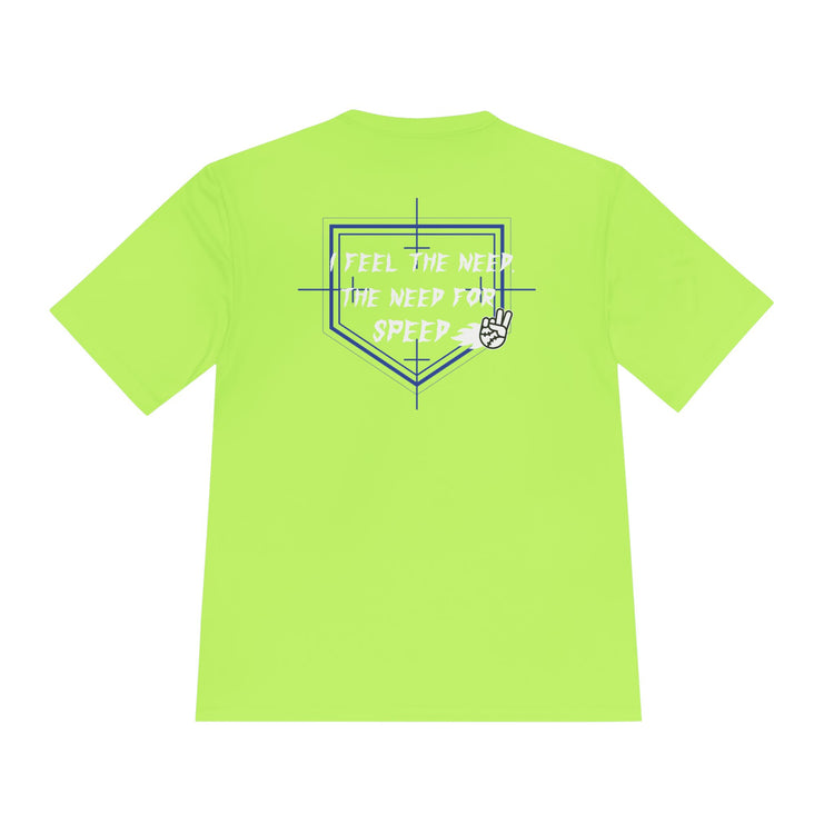 Rake Need For Speed Tee Dry Fit Tee - Rake Baseball Company - RAKE BASEBALL | BASEBALL T-SHIRT | BASEBALL CLOTHING | GOOD VIBES ONLY