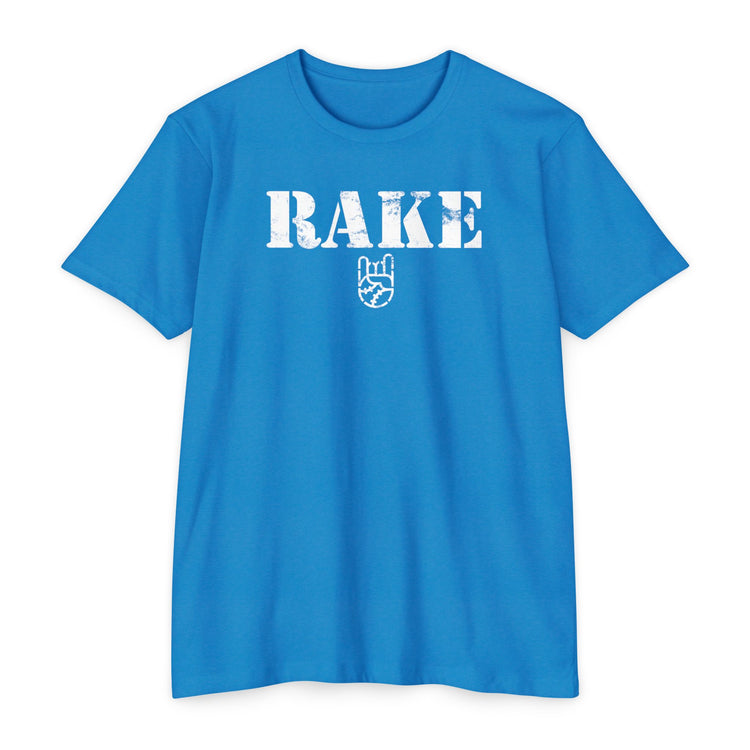Rake Stencil Tee - Rake Baseball Company - RAKE BASEBALL | BASEBALL T-SHIRT | BASEBALL CLOTHING | GOOD VIBES ONLY