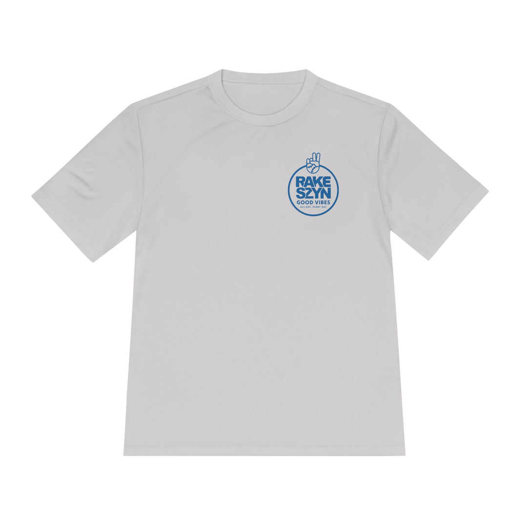 Rake SZYN Dry Fit Tee - Rake Baseball Company - RAKE BASEBALL | BASEBALL T-SHIRT | BASEBALL CLOTHING | GOOD VIBES ONLY