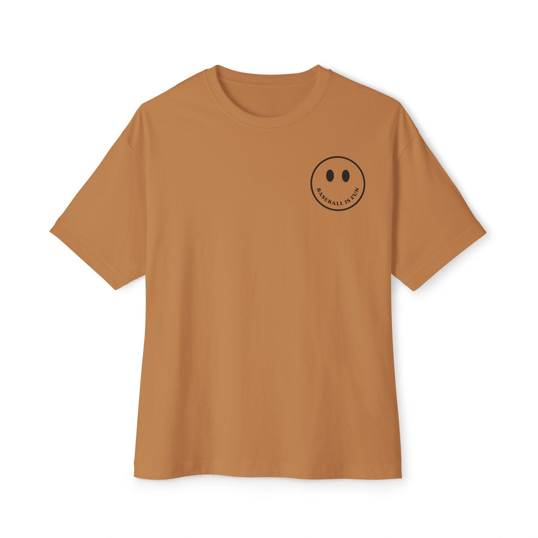 Baseball is Fun Oversized Tee