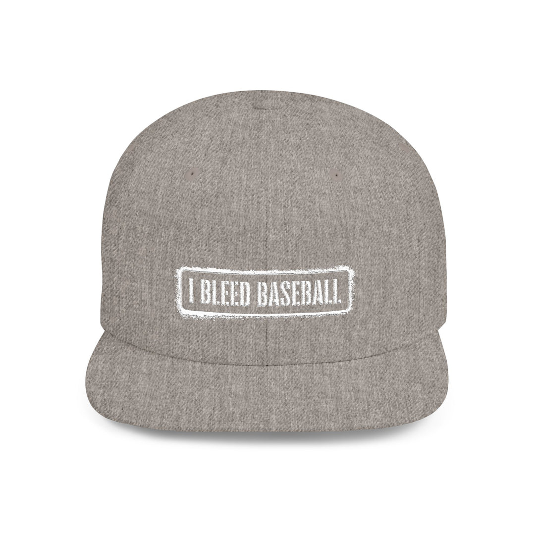 I Bleed Baseball Snapback Hat