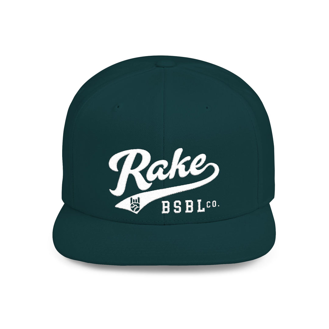 Rake Script Snapback Hat