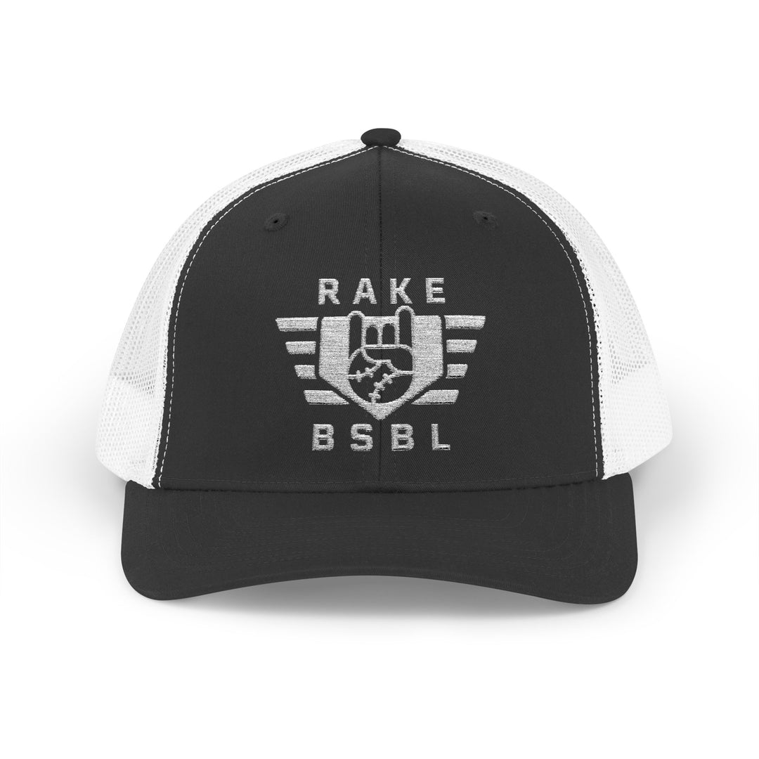 Rake Flag Snapback Trucker Cap