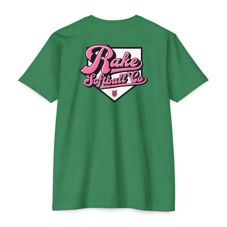 Rake Softball Co. Tee - Rake Baseball Company - RAKE BASEBALL | BASEBALL T-SHIRT | BASEBALL CLOTHING | GOOD VIBES ONLY