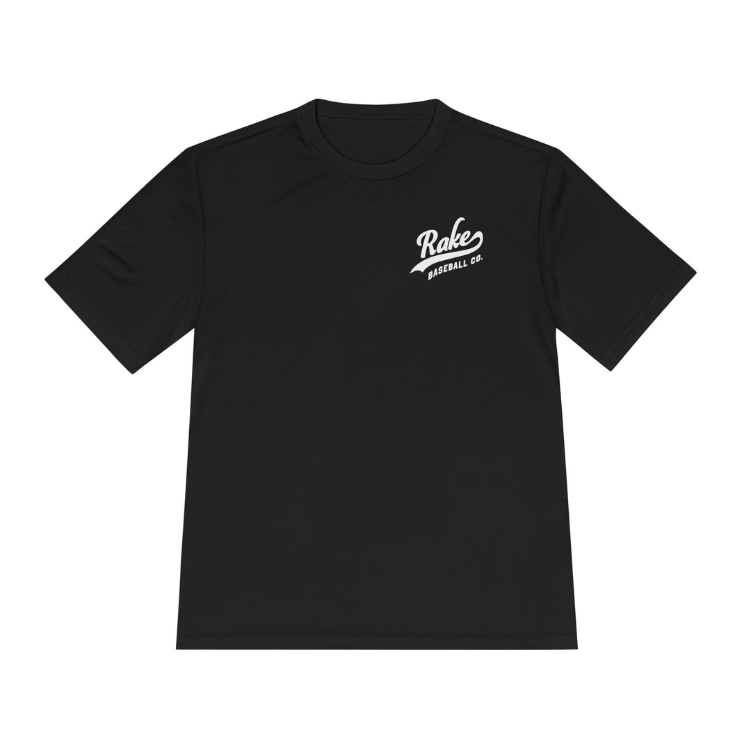 Mind Over Matter Dry Fit Tee - Rake Baseball Company - RAKE BASEBALL | BASEBALL T-SHIRT | BASEBALL CLOTHING | GOOD VIBES ONLY