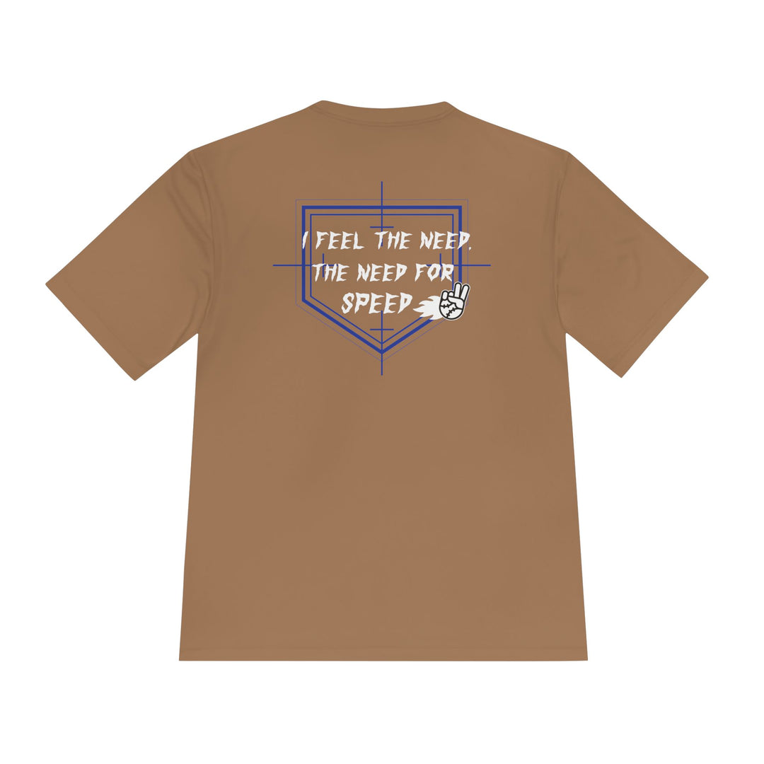 Rake Need For Speed Tee Dry Fit Tee - Rake Baseball Company - RAKE BASEBALL | BASEBALL T-SHIRT | BASEBALL CLOTHING | GOOD VIBES ONLY