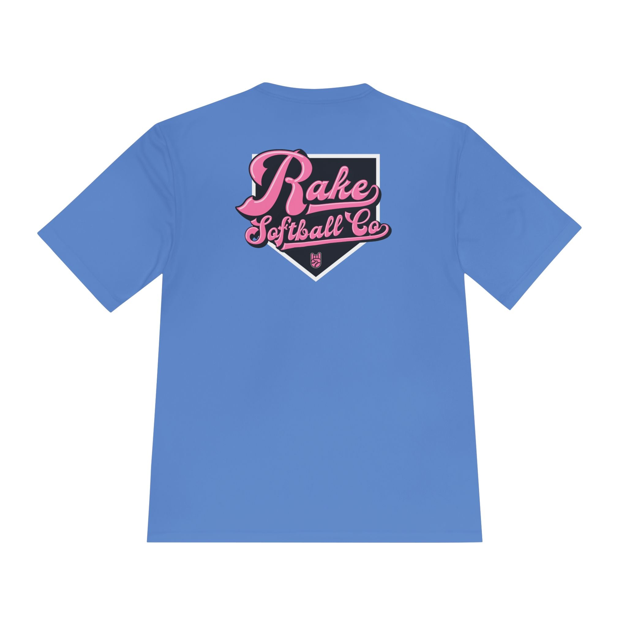 Rake Softball Co. Dry Fit Tee - Rake Baseball Company - RAKE BASEBALL | BASEBALL T-SHIRT | BASEBALL CLOTHING | GOOD VIBES ONLY