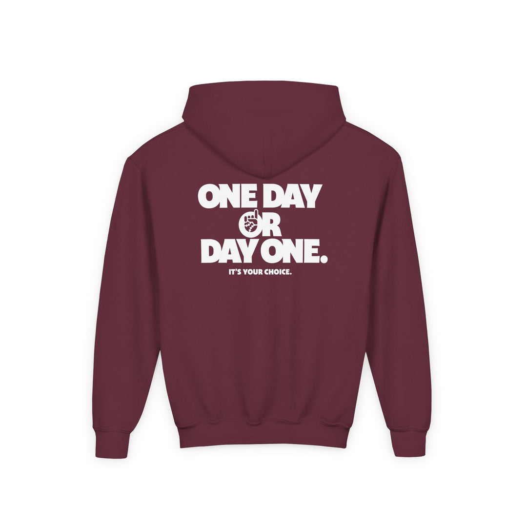 Kids One Day Or Day One Hoodie
