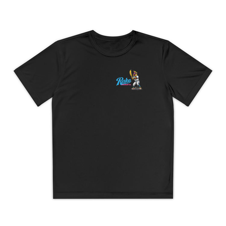 Kids Party Animals Inspired Dry Fit Tee - Rake Baseball Company - RAKE BASEBALL | BASEBALL T-SHIRT | BASEBALL CLOTHING | GOOD VIBES ONLY