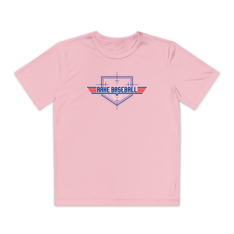 Kids Rake Need For Speed Tee Dry Fit Tee - Rake Baseball Company - RAKE BASEBALL | BASEBALL T-SHIRT | BASEBALL CLOTHING | GOOD VIBES ONLY