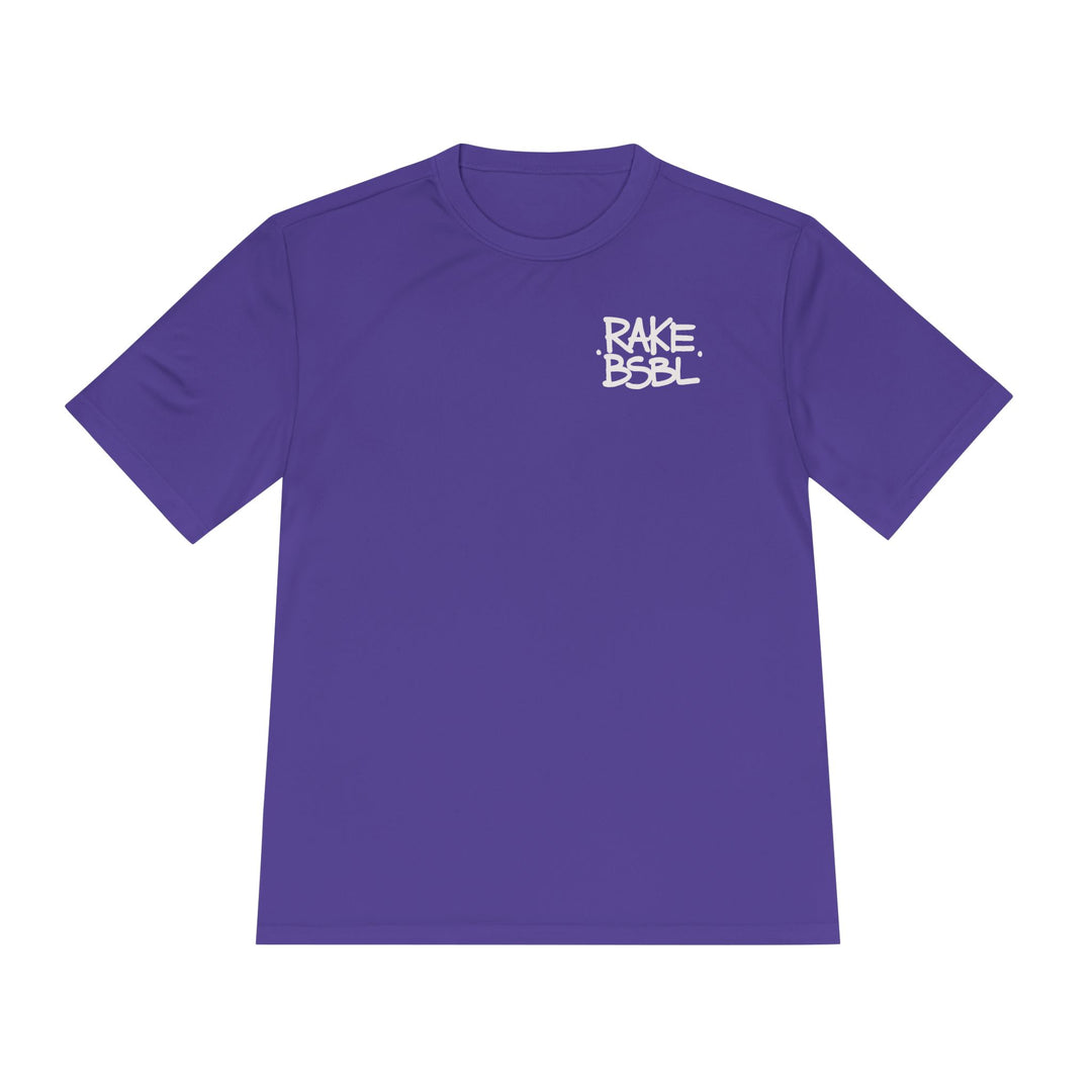 Positive Mental Attitude Dry Fit Tee - Rake Baseball Company - RAKE BASEBALL | BASEBALL T-SHIRT | BASEBALL CLOTHING | GOOD VIBES ONLY