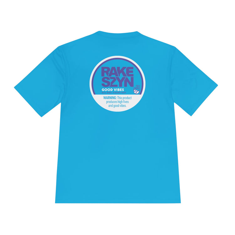 Rake SZYN Dry Fit Tee - Rake Baseball Company - RAKE BASEBALL | BASEBALL T-SHIRT | BASEBALL CLOTHING | GOOD VIBES ONLY