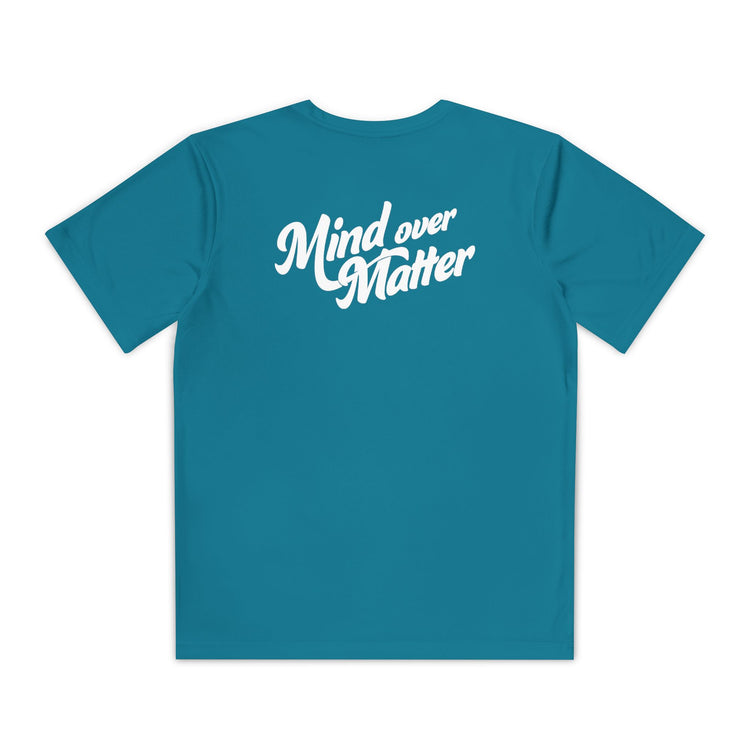 Kids Mind Over Matter Dry Fit Tee - Rake Baseball Company - RAKE BASEBALL | BASEBALL T-SHIRT | BASEBALL CLOTHING | GOOD VIBES ONLY