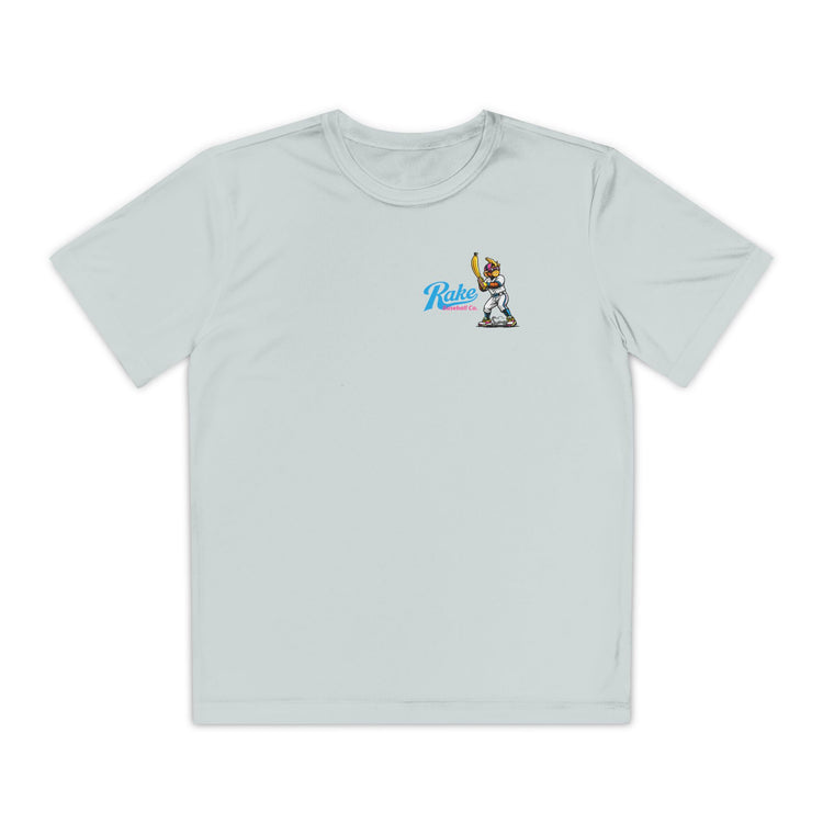 Kids Party Animals Inspired Dry Fit Tee - Rake Baseball Company - RAKE BASEBALL | BASEBALL T-SHIRT | BASEBALL CLOTHING | GOOD VIBES ONLY